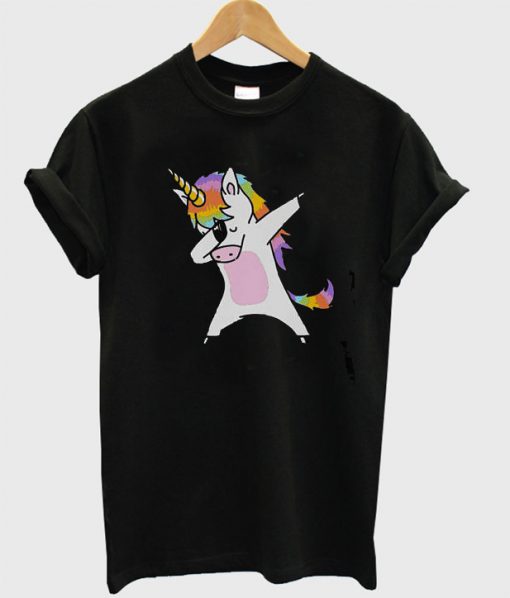 2018 Dabbing Unicorn T Shirt