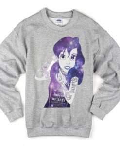Ariel little mermaid galaxy sweatshirt