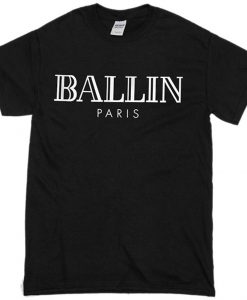Ballin Paris black T-shirt