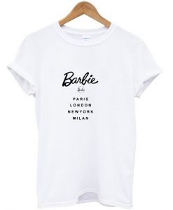 Barbie paris london newyork milan T-shirt