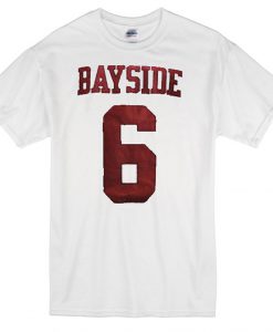 Bayside 6 white T-shirt