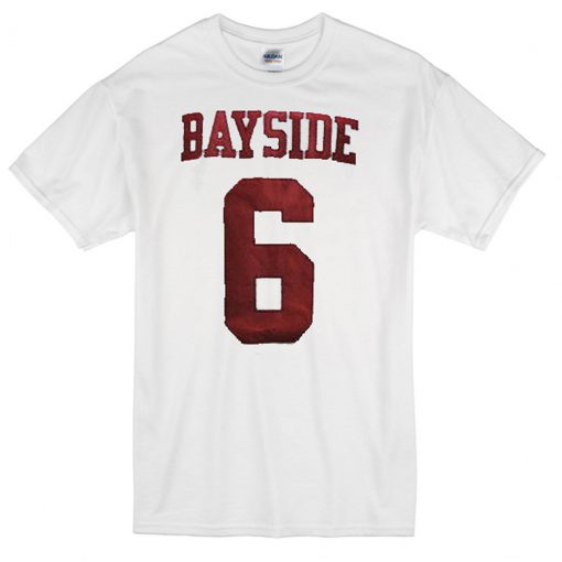 Bayside 6 white T-shirt