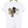 Black lives hand T-shirt