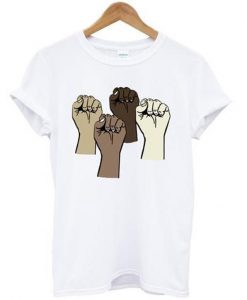 Black lives hand T-shirt
