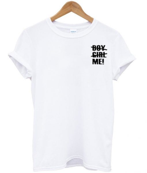 Boy girl me T-shirt