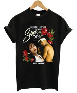 California Love Tour Selena Tupac T-shirt