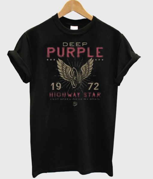 Deep purple 1972 highway star T-shirt