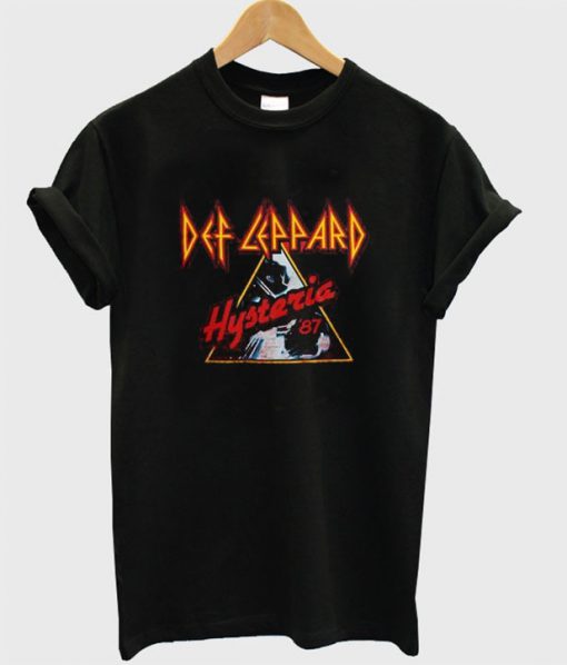 Def Leppard Hysteria 87 T-shirt