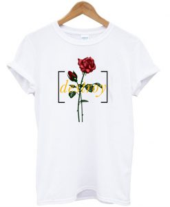 Destroy Rose white T-shirt