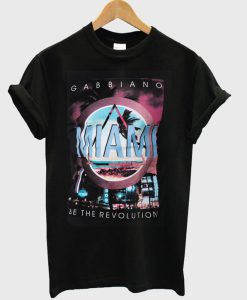 Gabbiano miami be the revolution T-shirt