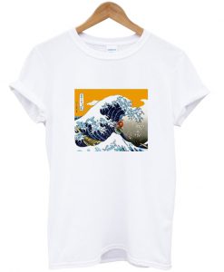 Great Wave off Kanagawa Parody T Shirt