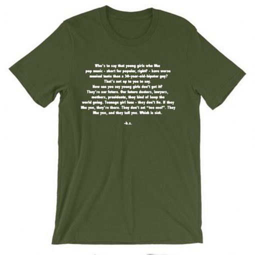 Harry Girls Quote T-shirt