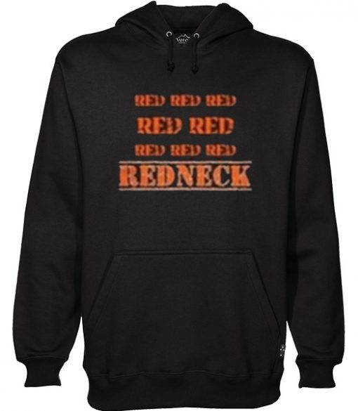 Red Redneck HOODIE