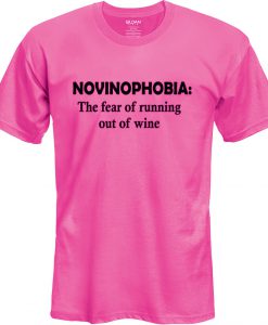 Running out of Wine tshirt