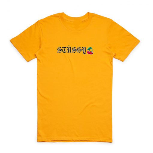 Stussy cherry T shirt