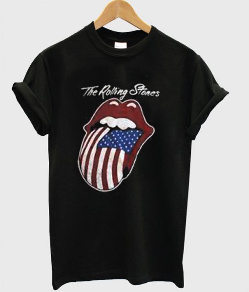 The Rolling Stones USA Tongue T-Shirt