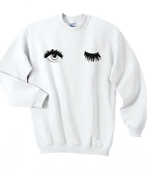 Wink Eyes sweatshirt