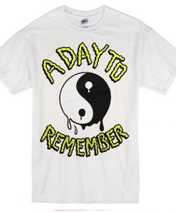 a day to remember t shirt