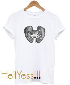 anatomical lungs t-shirt