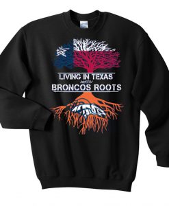 broncos roots sweatshirt