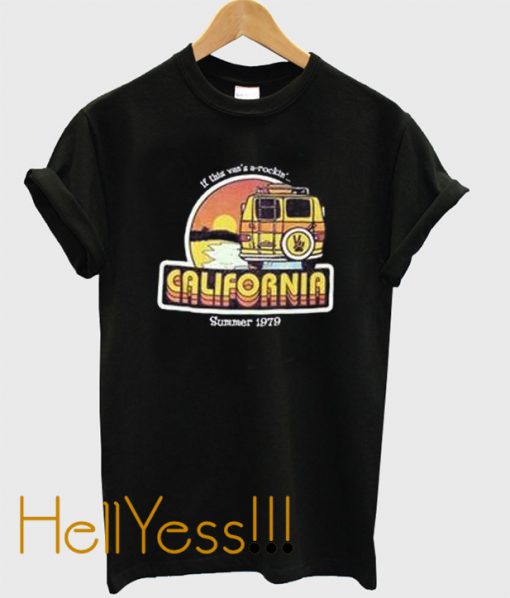 california van’s summer 1979 t-shirt