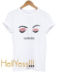 cry baby pink t-shirt