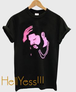 drake pink t-shirt