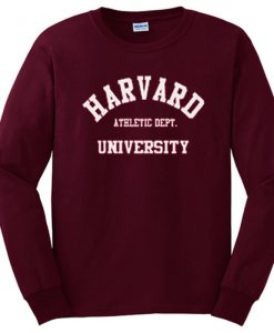 harvard athletic dept university sweatshirt