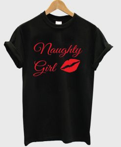 naughty girl t shirt