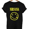 nirvana smile t-shirt