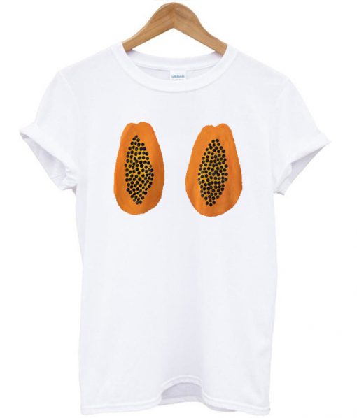 papaya boobs tshirt