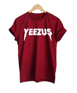 red yeezus tshirt