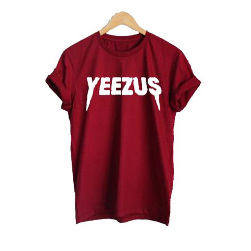 red yeezus tshirt