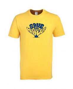 save the whales tshirt