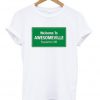 welcome to awesomeville t-shirt