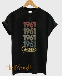 1961 Classic Bella And Canvas Women’s Crop T-Shirt