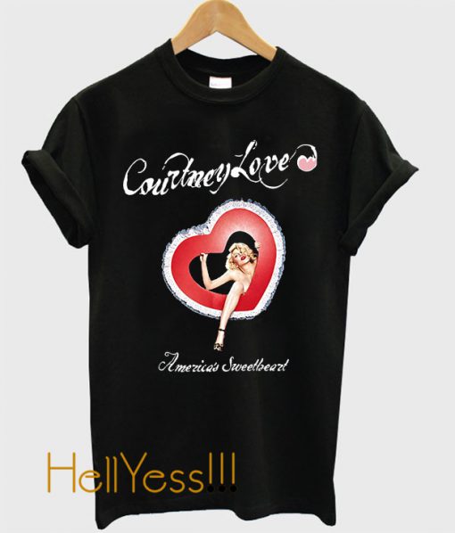 America’s Sweet Heart Courtney Love Hole Band T Shirt