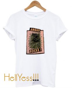 Angus Rocks Cat T-Shirt