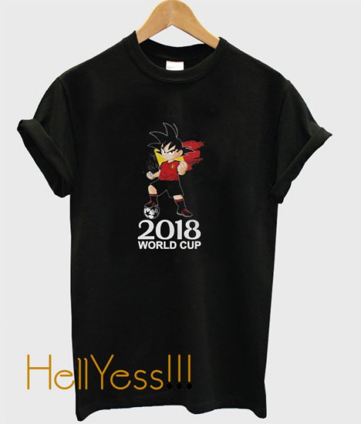 BELGIUM Son goku WC 2018 T-Shirt