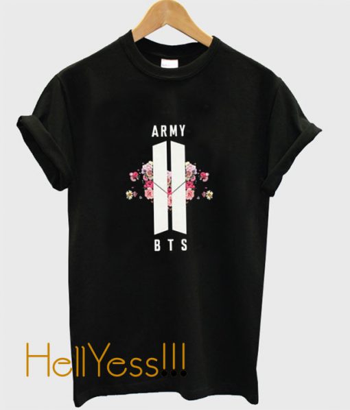 BTS Army Floral T-Shirt