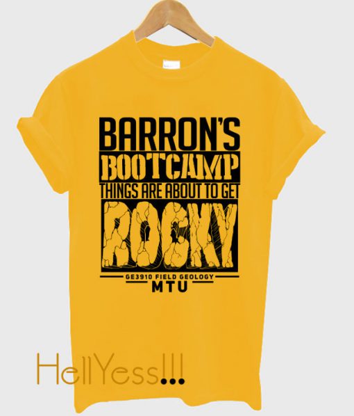 Barron's Bootcamp T-Shirt