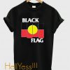 Black Flag X Aboriginal Flag T-Shirt