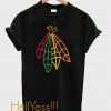 Blackhawks Feathers T Shirt