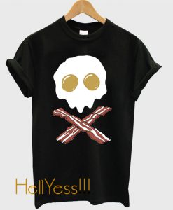 Breakfast Skull T Shirt