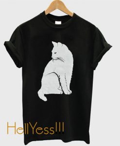 Cat Print T-shirt