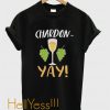 Chardon Yay Funny Chardonnay Sassy Wine Lover Wino Drinking T-Shirt