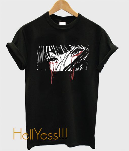 Crying Girl Manga T-Shirt