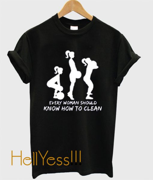 Every Woman Should Know How To Clean T-Shirt