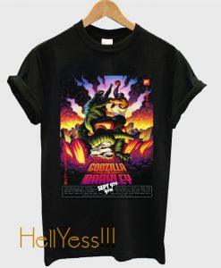 Godzilla Vs. Charles Barkley Poster T-Shirt