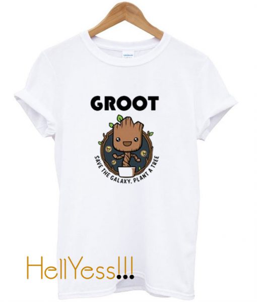 Groot Save The Galaxy T-Shirt